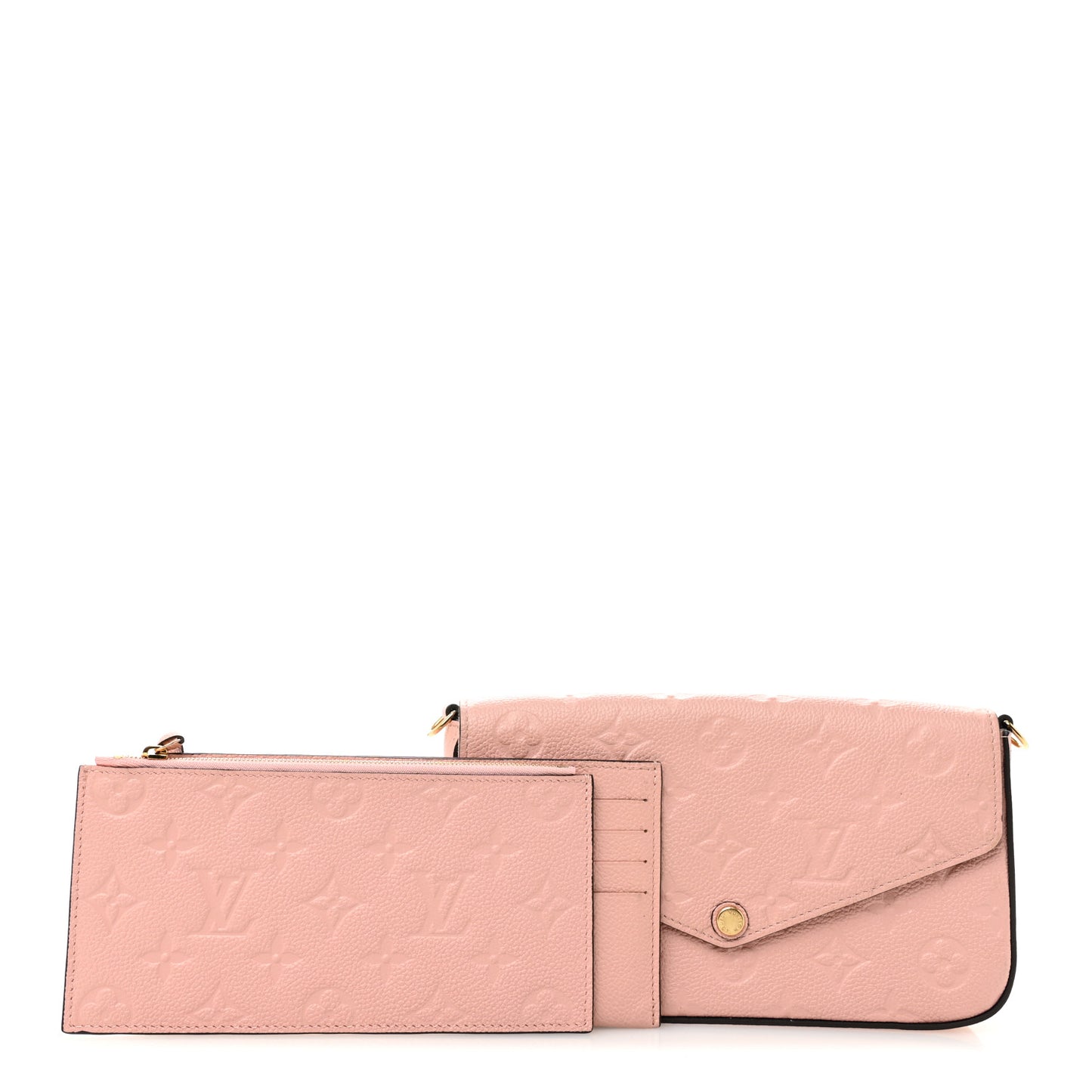Empreinte Pochette Felicie Chain Wallet Rose Poudre
