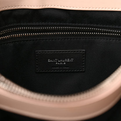 Saint Laurent Calfskin Y Quilted Monogram Medium Loulou Chain Satchel Rose Antic 6 of 13