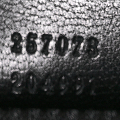 Gucci Patent Microguccissima Small Broadway Clutch Black 7 of 7