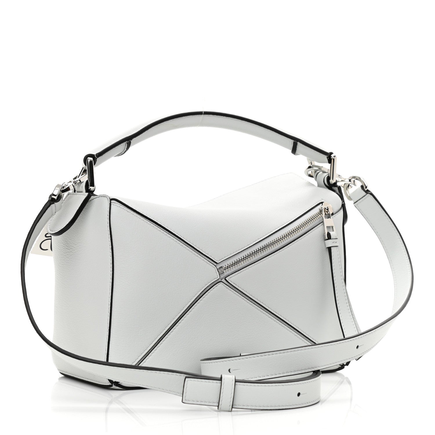 Loewe Calfskin Small Puzzle Bag Kaolin 3 of 9