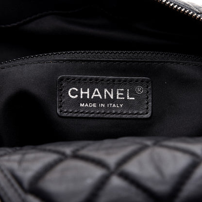 Chanel Lambskin Quilted Hobo Black 8 of 12