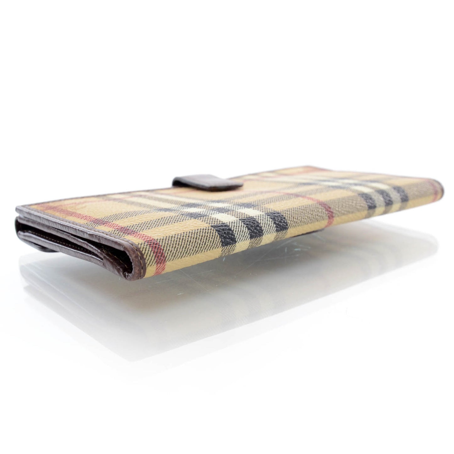 Haymarket Check Continental Wallet Brown