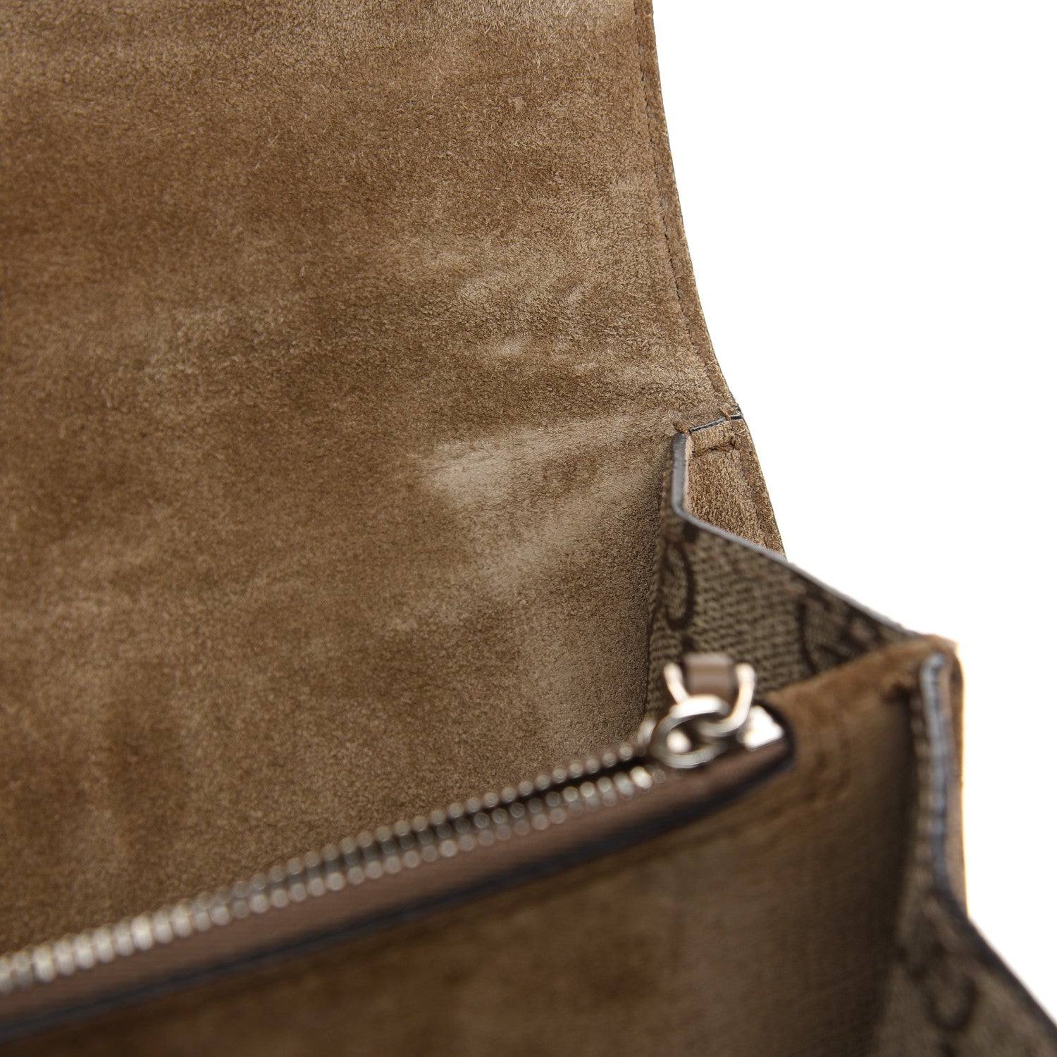Gucci GG Supreme Monogram Small Dionysus Shoulder Bag Taupe 10 of 14