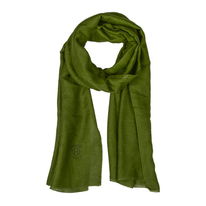 Hermes Cashmere Silk Plume Unie Stole 1 of 5