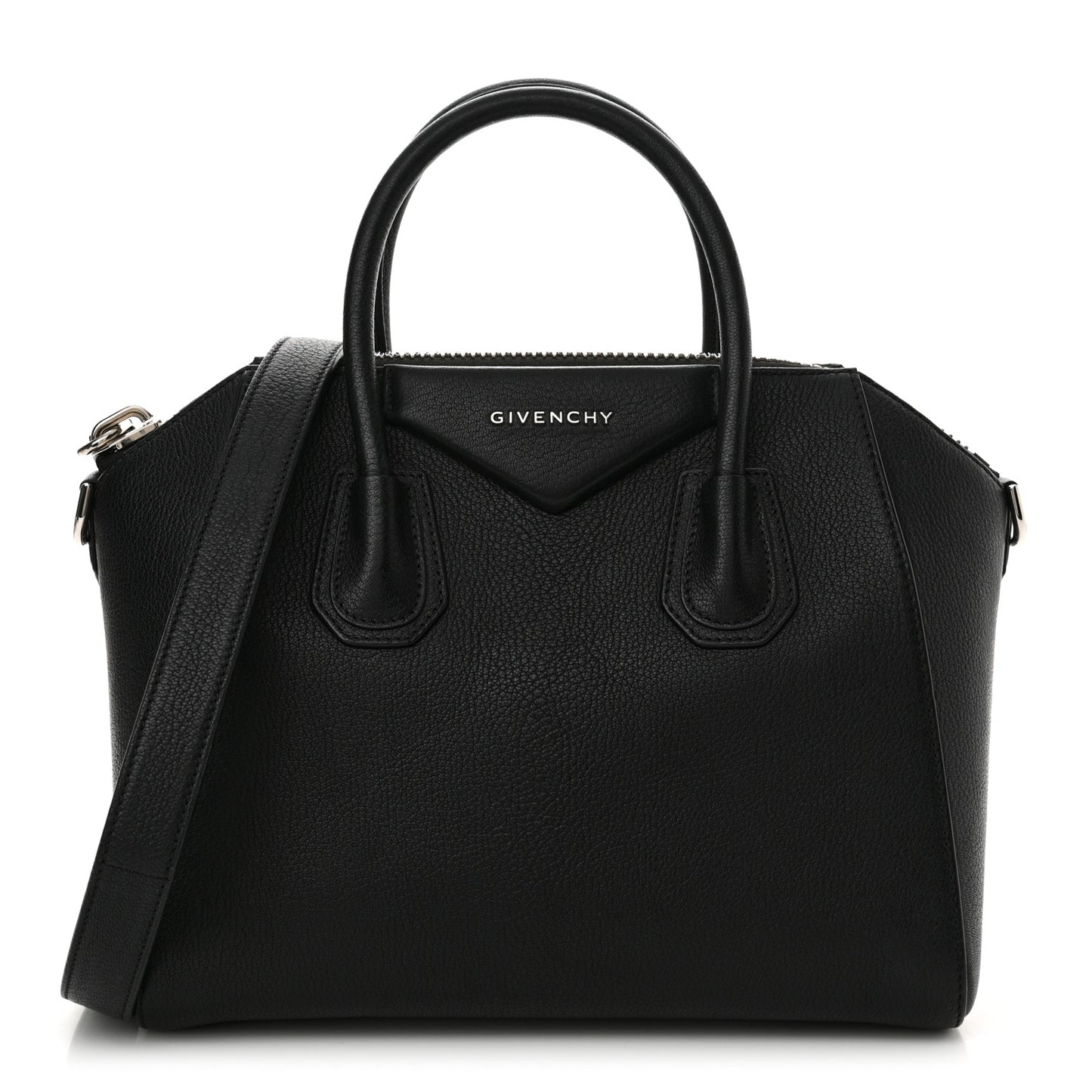 Sugar Goatskin Small Antigona Black