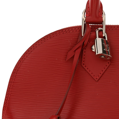 Louis Vuitton Epi Alma PM Rubis 13 of 17