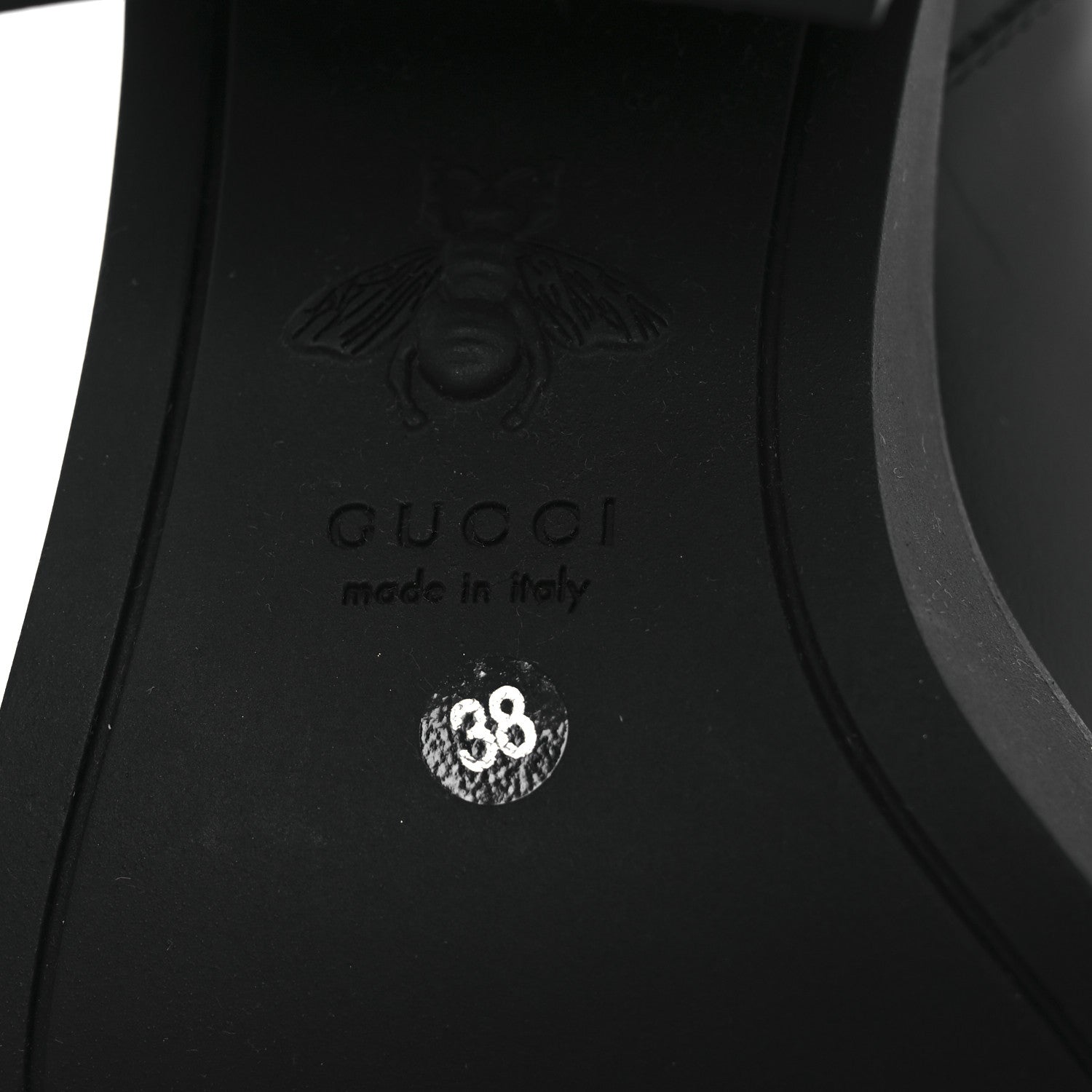 Gucci Calfskin Horsebit Ankle Boots 38 Black 8 of 11