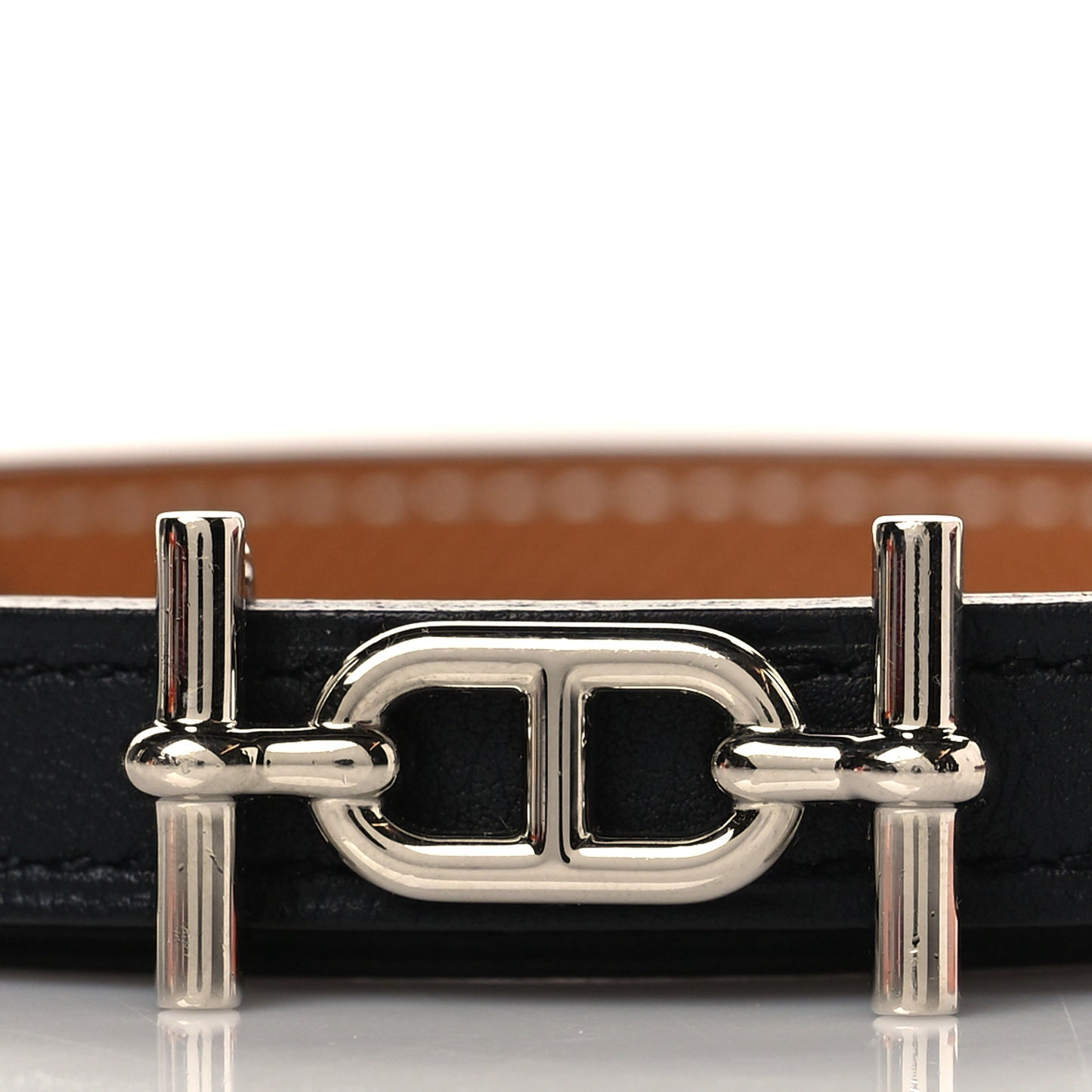 Swift Epsom 13mm Ancre Belt 70 Black Gold