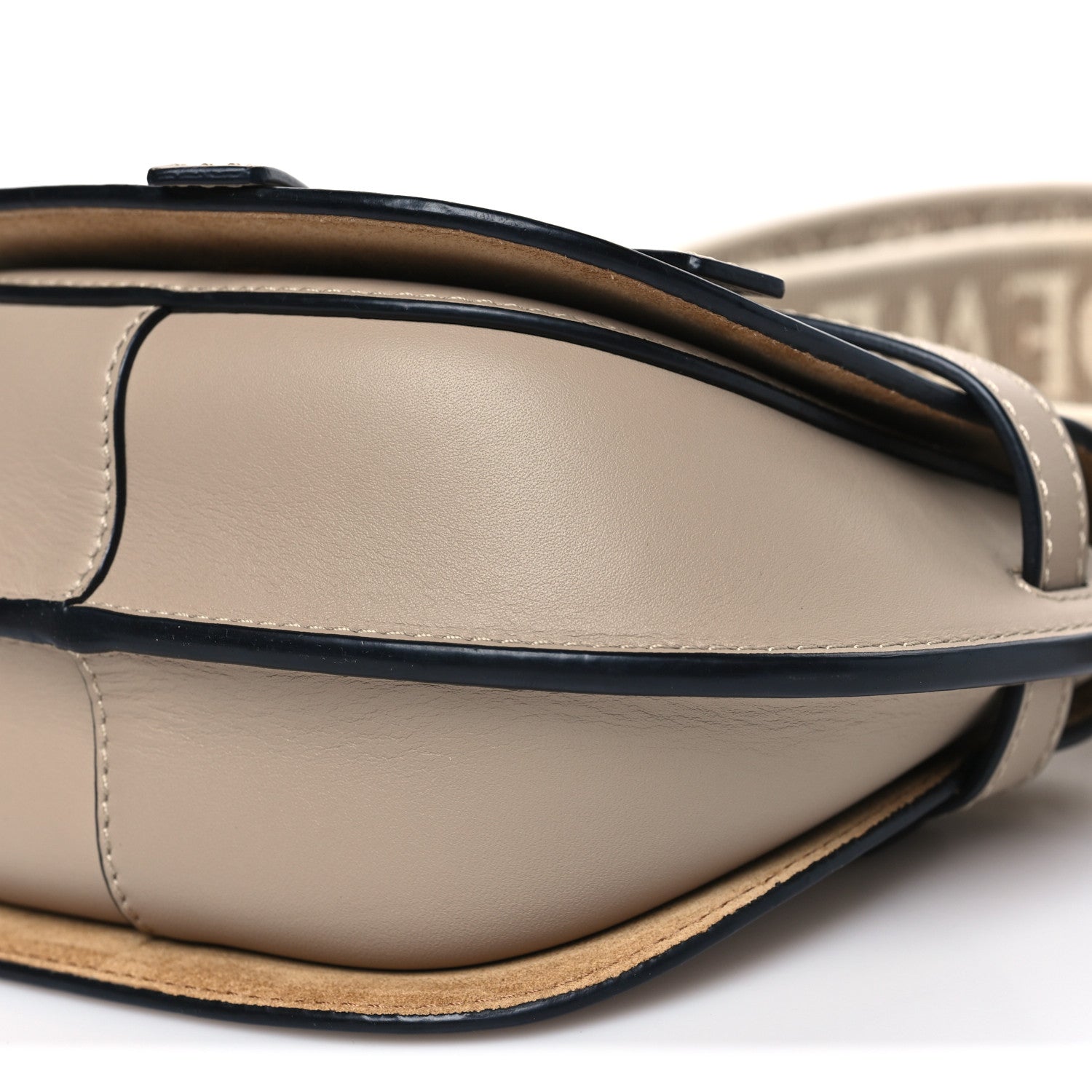 Loewe Calfskin Jacquard Mini Gate Dual Bag Clay 10 of 11