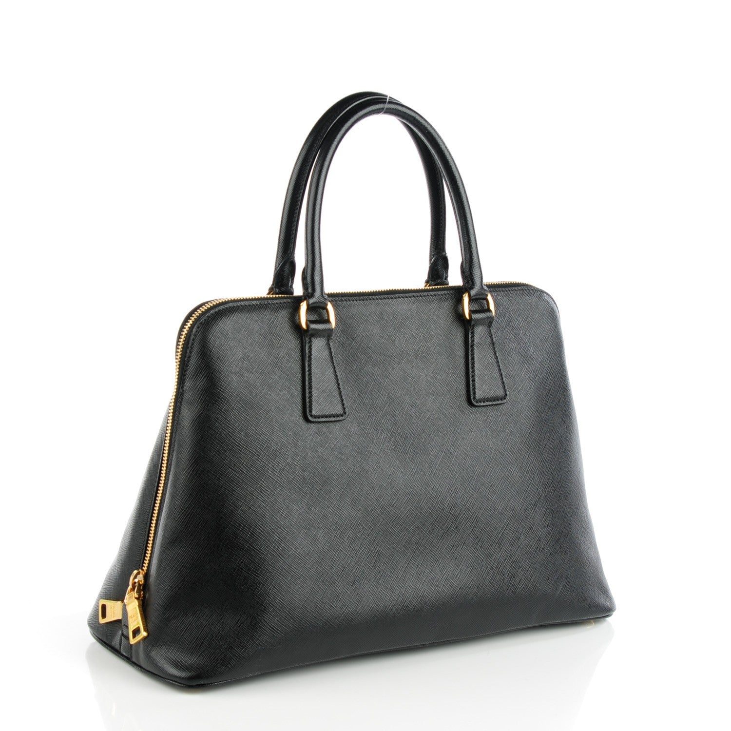 Prada Saffiano Lux Medium Promenade Tote Black 3 of 8