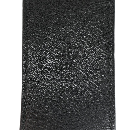 Gucci Moon Calfskin Nickel Double G 40mm Belt 85 34 Black 5 of 9