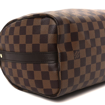 Louis Vuitton Damier Ebene Speedy Bandouliere 25 10 of 12