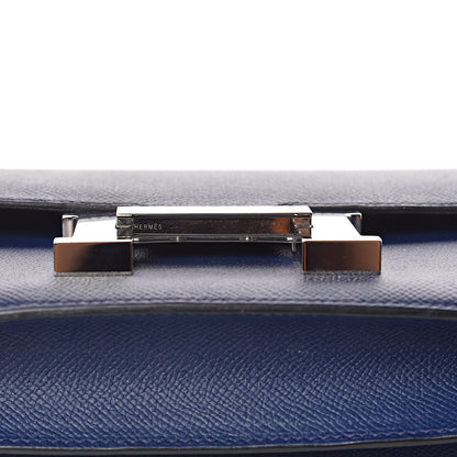 Hermes Epsom Constance 24 Bleu Saphir 14 of 19