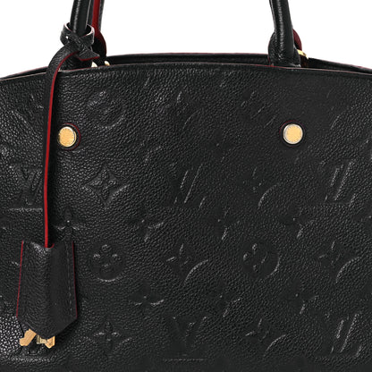Louis Vuitton Empreinte Montaigne BB Marine Rouge 7 of 15