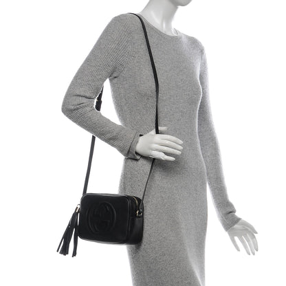 Gucci Pebbled Calfskin Small Soho Disco Bag Black 2 of 6