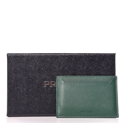Prada Saffiano Card Case Biliardo 9 of 9