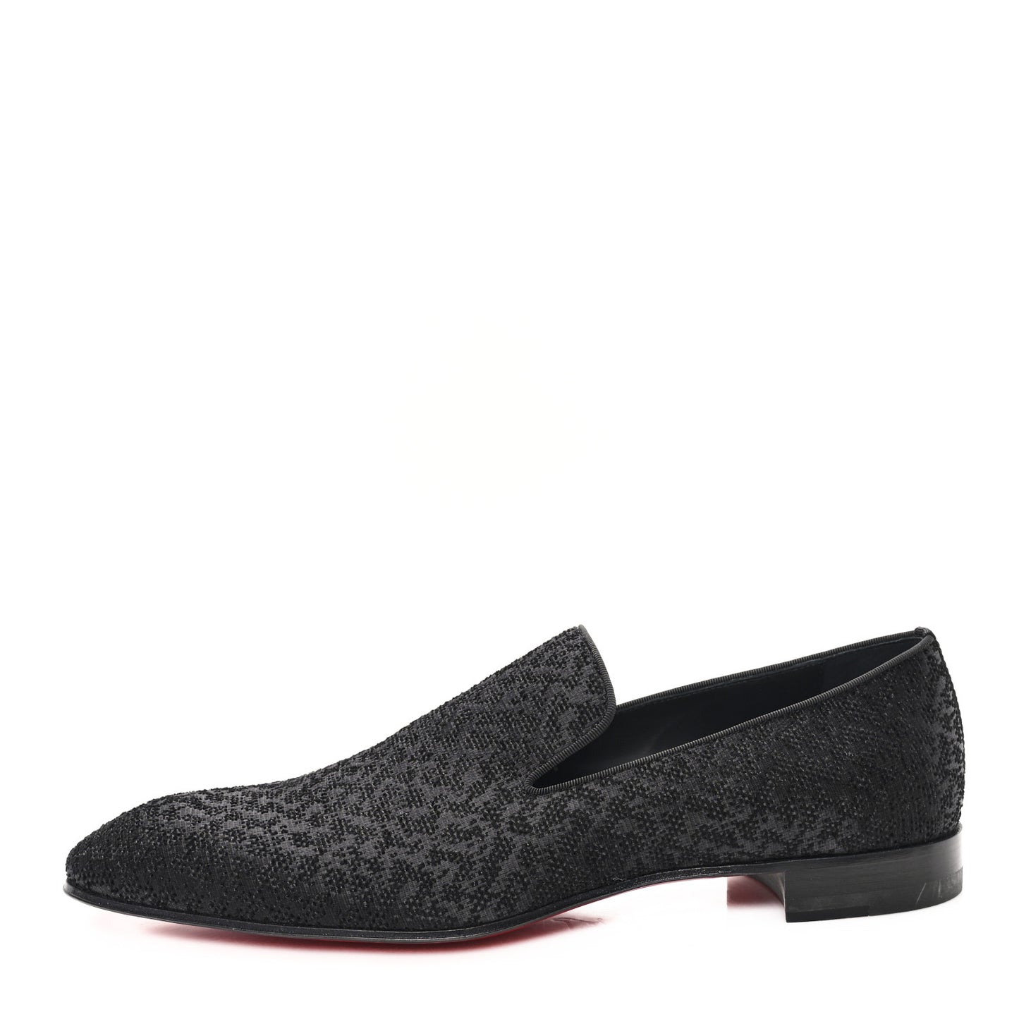 Tessuto Traviata Mens Dandelion Flat Loafers 43 Black