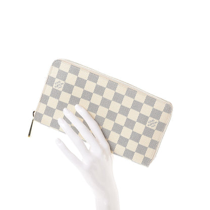 Louis Vuitton Damier Azur Zippy Organizer Wallet 2 of 12