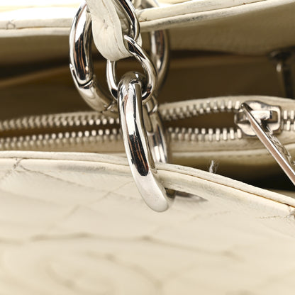 Chanel Caviar Quilted Grand Shopping Tote GST White 17 of 22