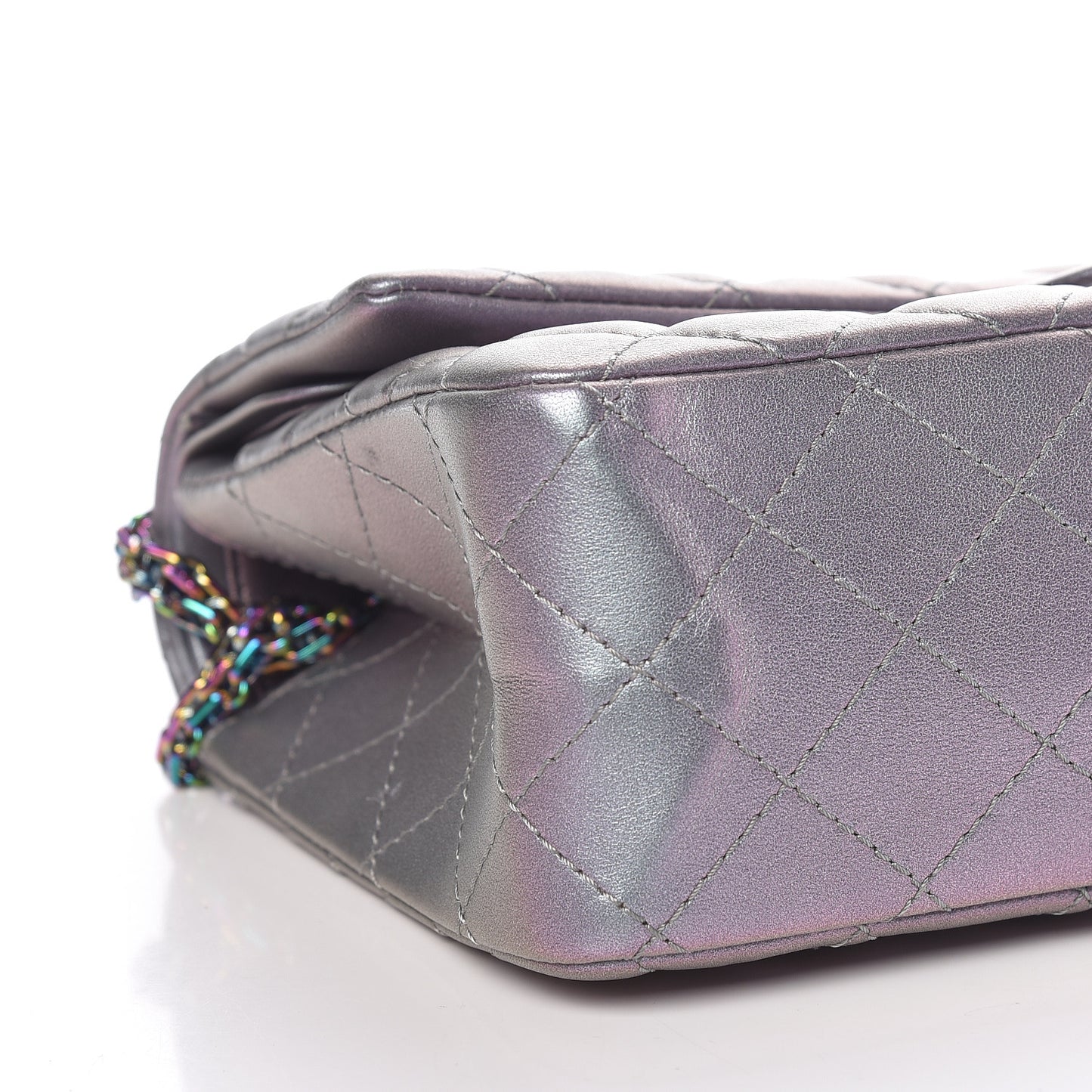 Iridescent Lambskin Quilted 2.55 Reissue 226 Flap Light Purple