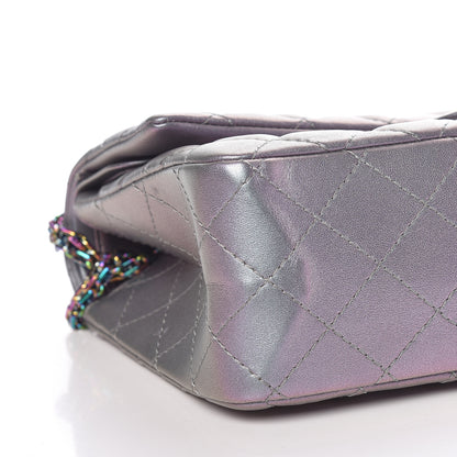 Chanel Iridescent Lambskin Quilted 2.55 Reissue 226 Flap Light Purple 9 of 13