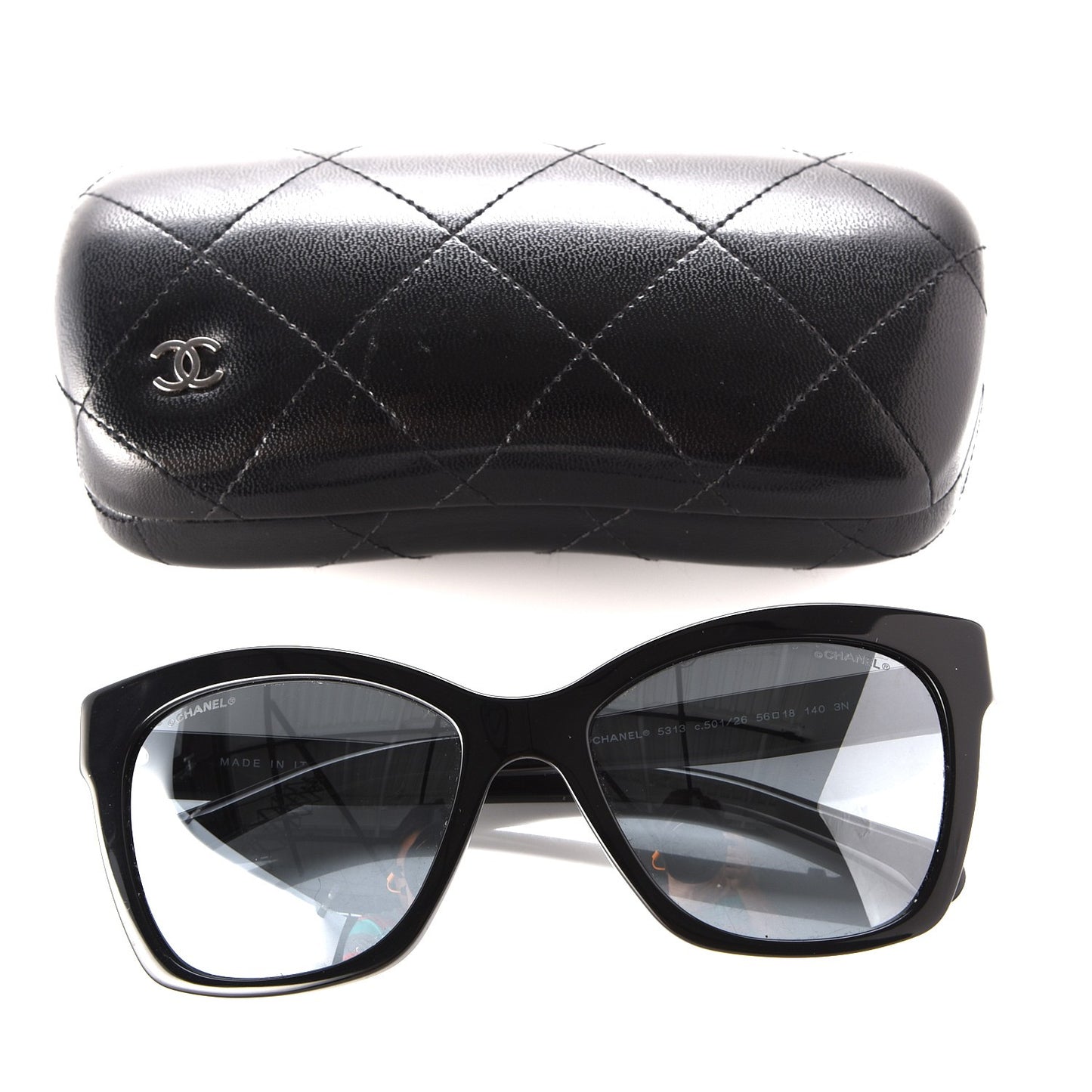 CC Butterfly Signature Sunglasses 5313 Black