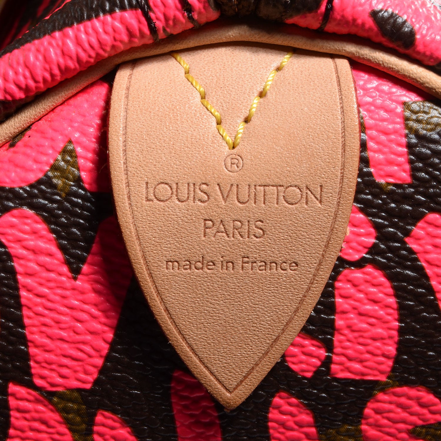 Louis Vuitton Monogram Graffiti Speedy 30 Fuchsia 8 of 8
