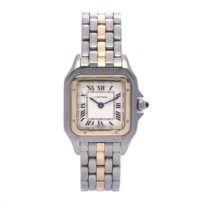 Cartier Stainless Steel 18K Yellow Gold 22mm Panthere Quartz Watch 1 of 6