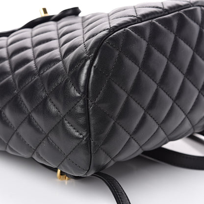 Chanel Lambskin Quilted Small Urban Spirit Backpack Black 9 of 14