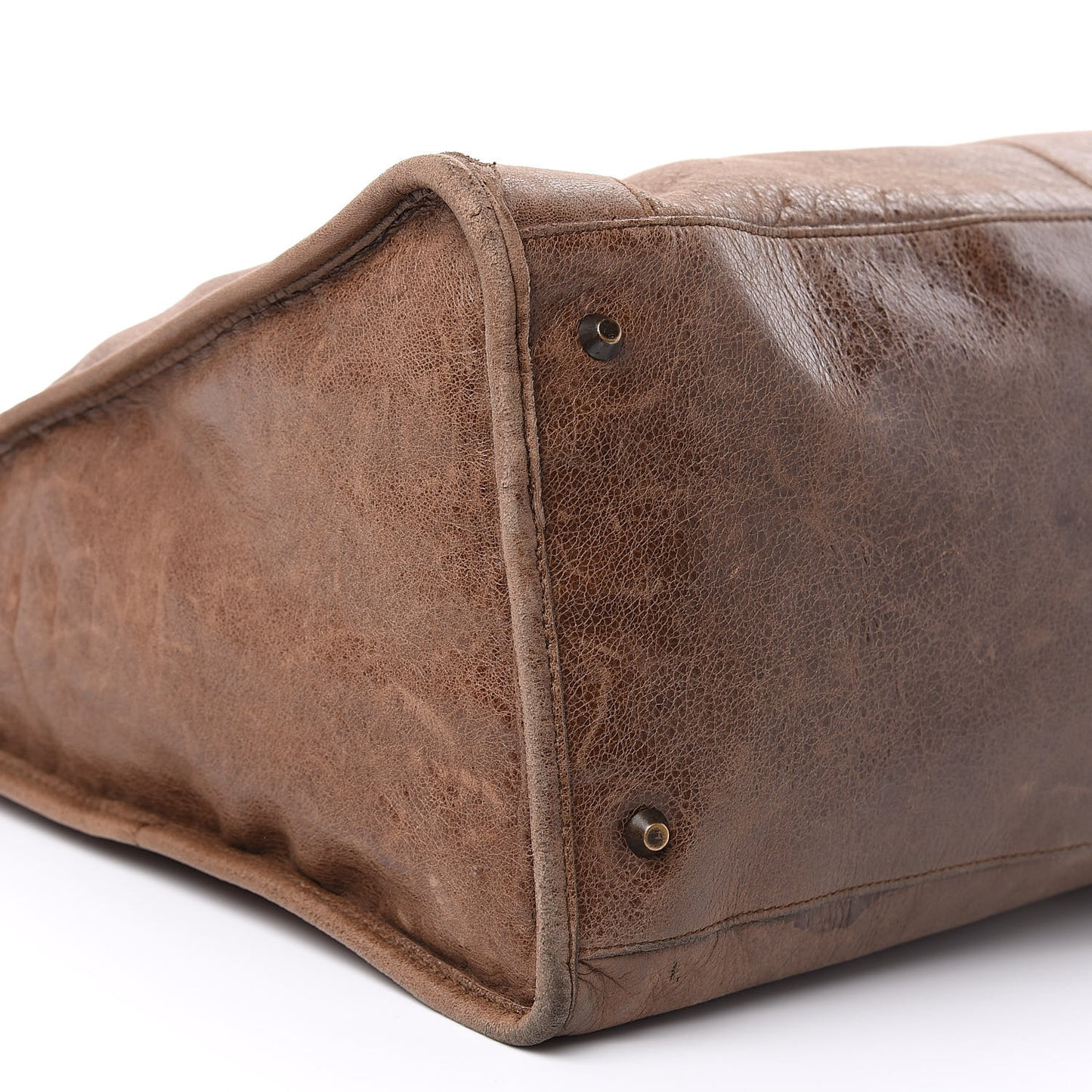 Agneau Classic Hardware Work Sienna