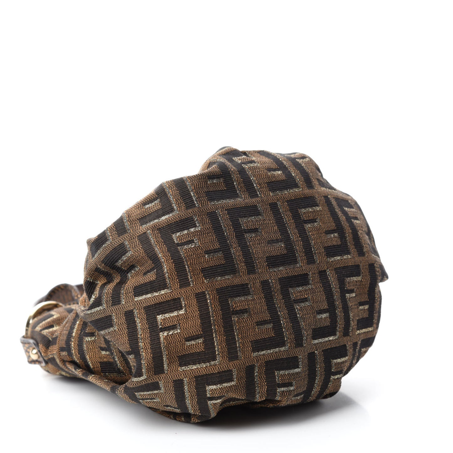 Zucca Vitello Mini Chef Hobo Tobacco Oro Moro