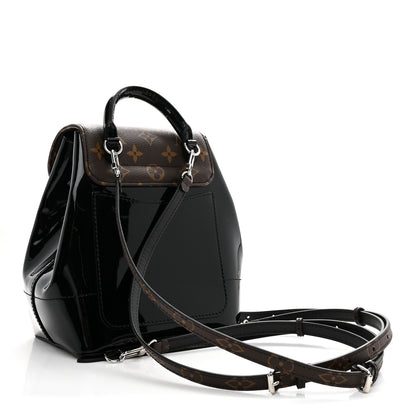Louis Vuitton Patent Monogram Hot Springs Backpack Black 3 of 10
