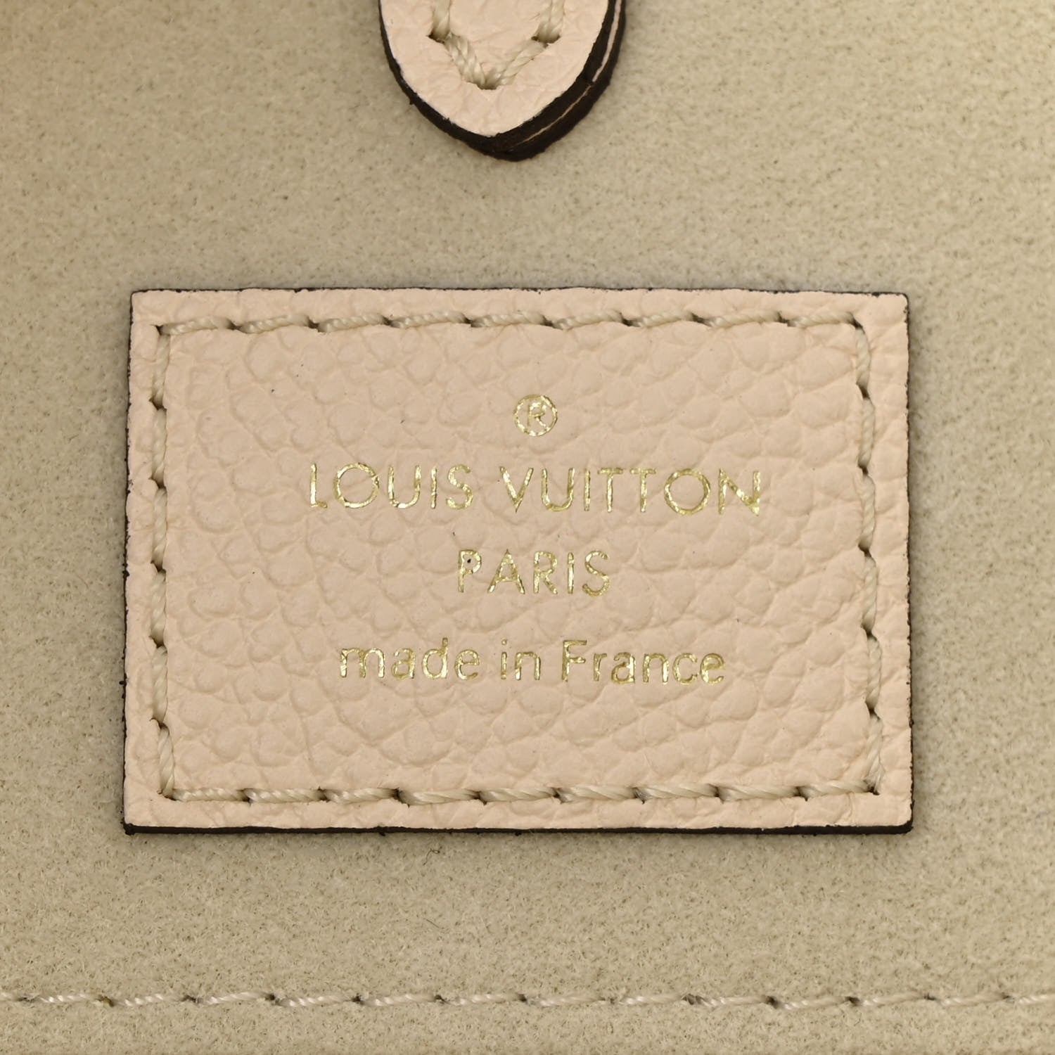 Louis Vuitton Empreinte Monogram Giant By The Pool Onthego MM Cream Saffron 6 of 12