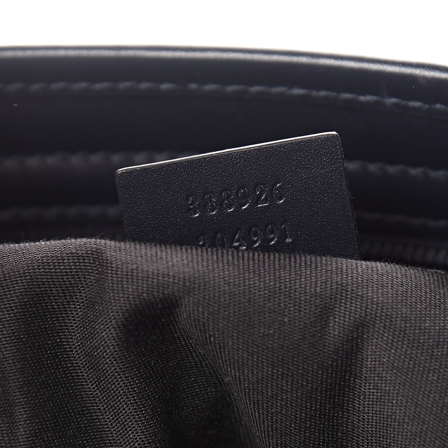 Gucci GG Supreme Monogram Web Flat Messenger Bag Navy 6 of 9