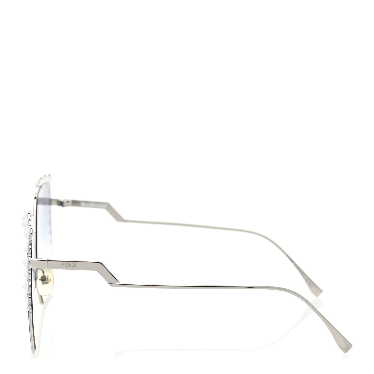 Metal Dots Square Sunglasses FF 0259/S Red
