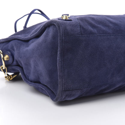 Balenciaga Baby Daim Suede Giant 12 Gold Hardware City Bleu Nuit 9 of 10