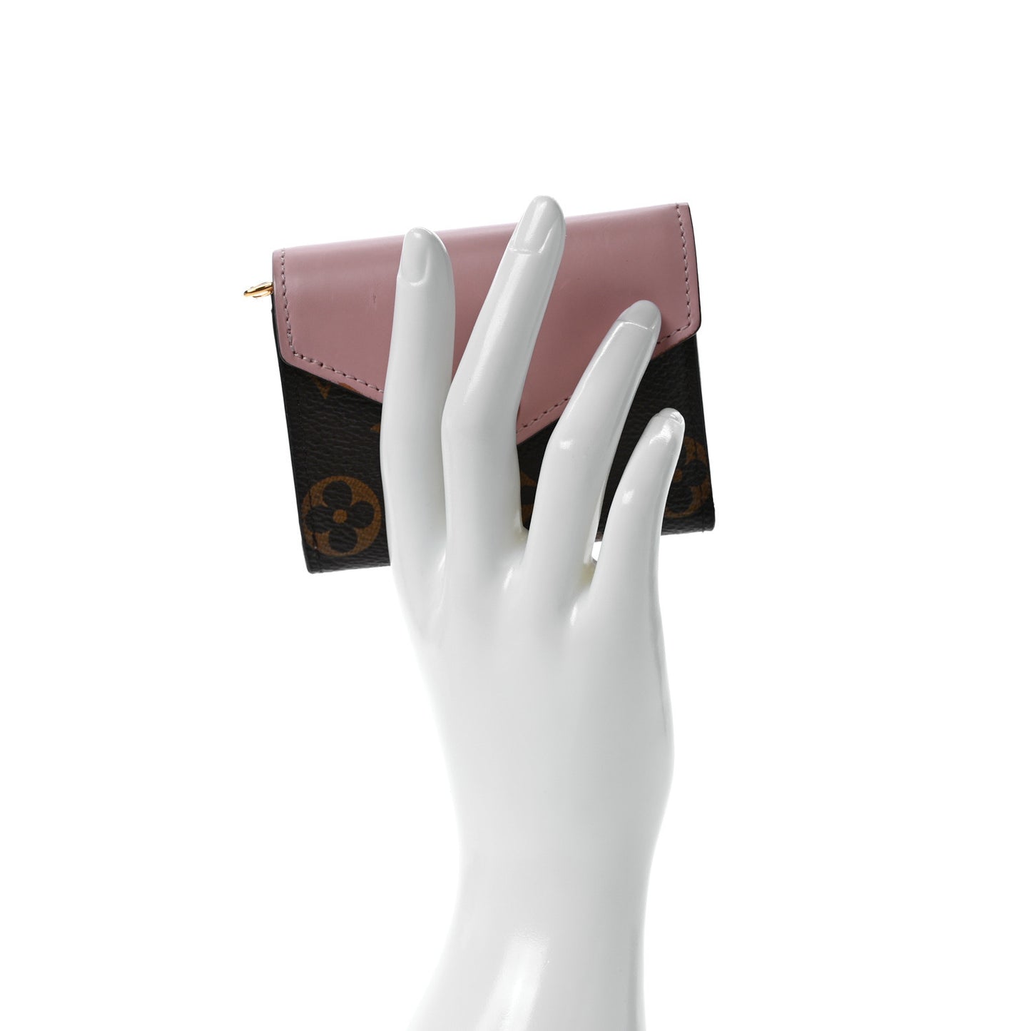 Monogram Zoe Wallet Rose Ballerine
