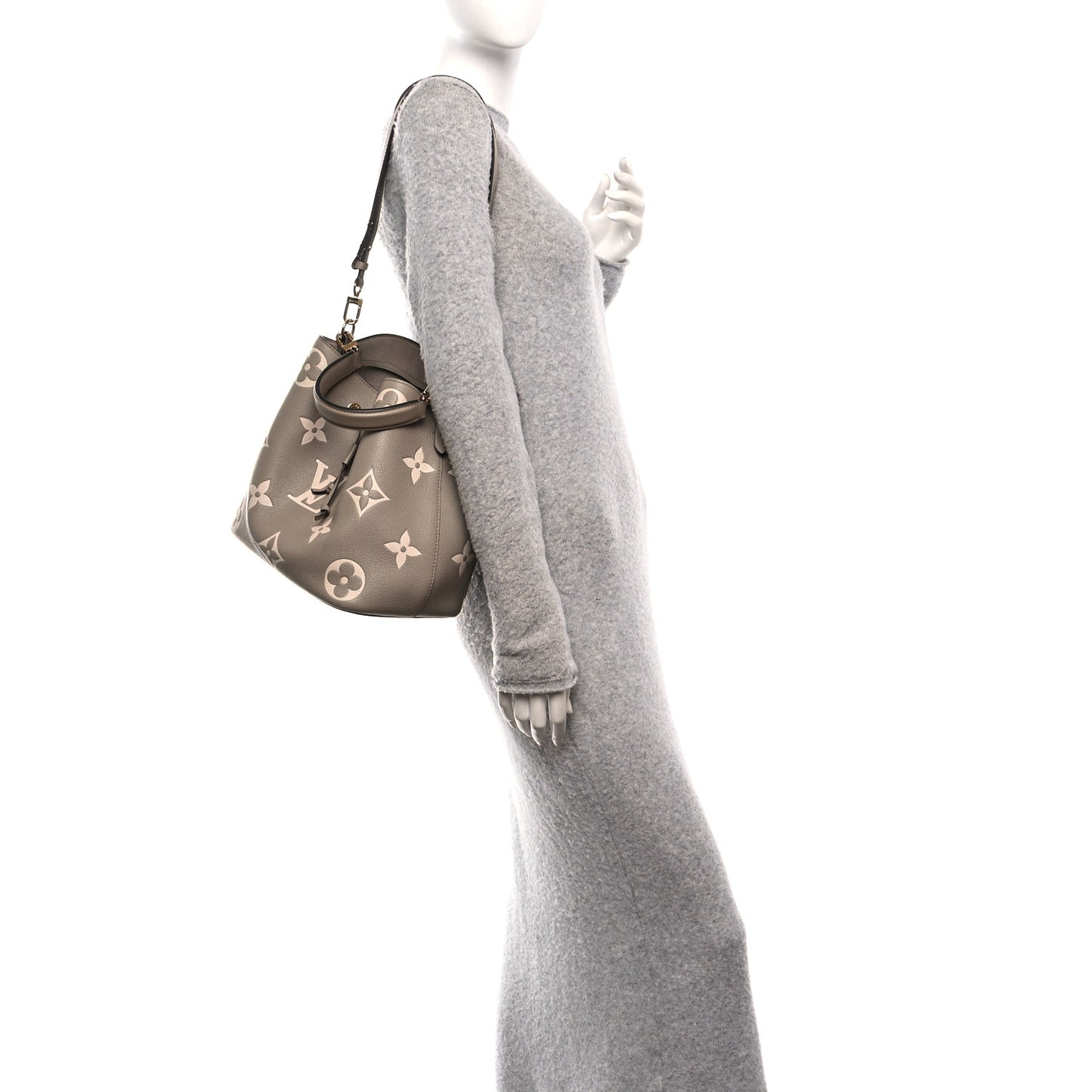 Empreinte Monogram Giant Neonoe MM Tourterelle Creme