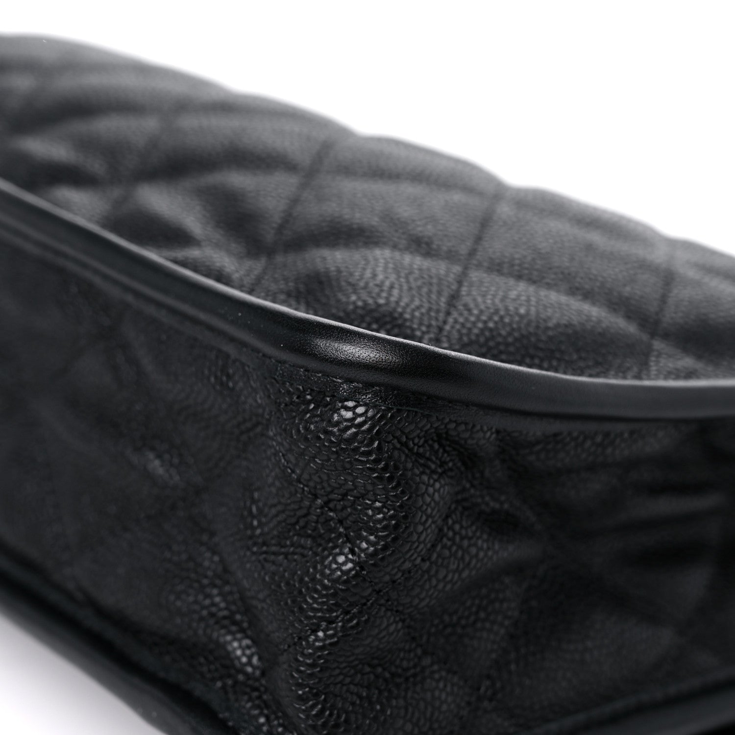 Chanel Caviar Quilted Large French Riviera Flap Black 11 of 12