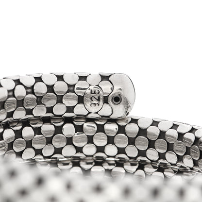 John Hardy Sterling Silver Dot Triple Coil Bracelet 4 of 5