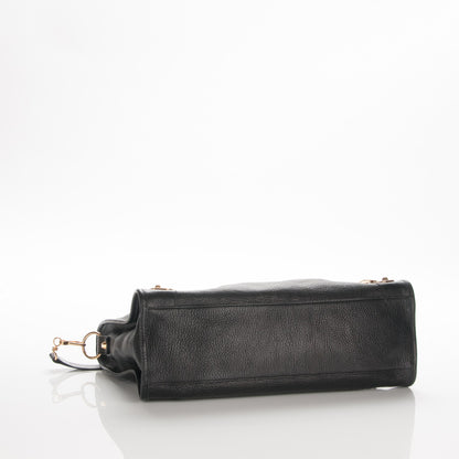 Balenciaga Chevre Gold Metallic Edge Hardware City Black 4 of 7