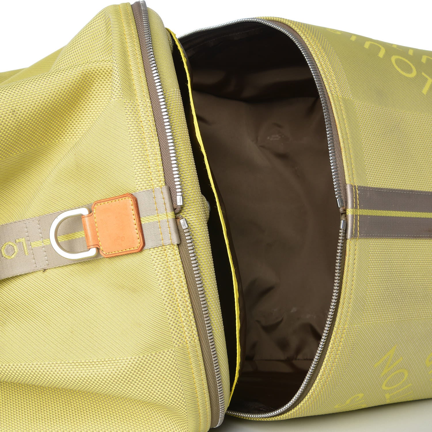 Louis Vuitton Damier Geant Americas Cup Luggage Yellow 6 of 28