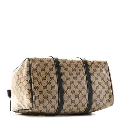 Gucci Crystal Monogram Medium Joy Boston Dark Brown 3 of 9