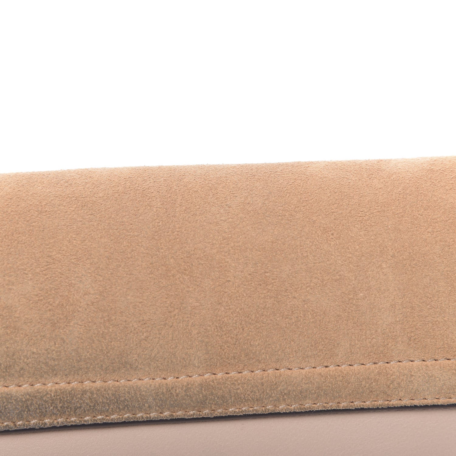 Chloe Suede Calfskin Small Faye Shoulder Bag Cement Pink 12 of 12