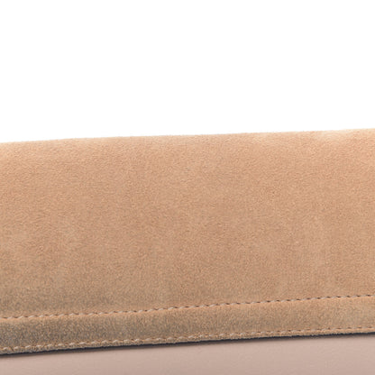 Chloe Suede Calfskin Small Faye Shoulder Bag Cement Pink 12 of 12