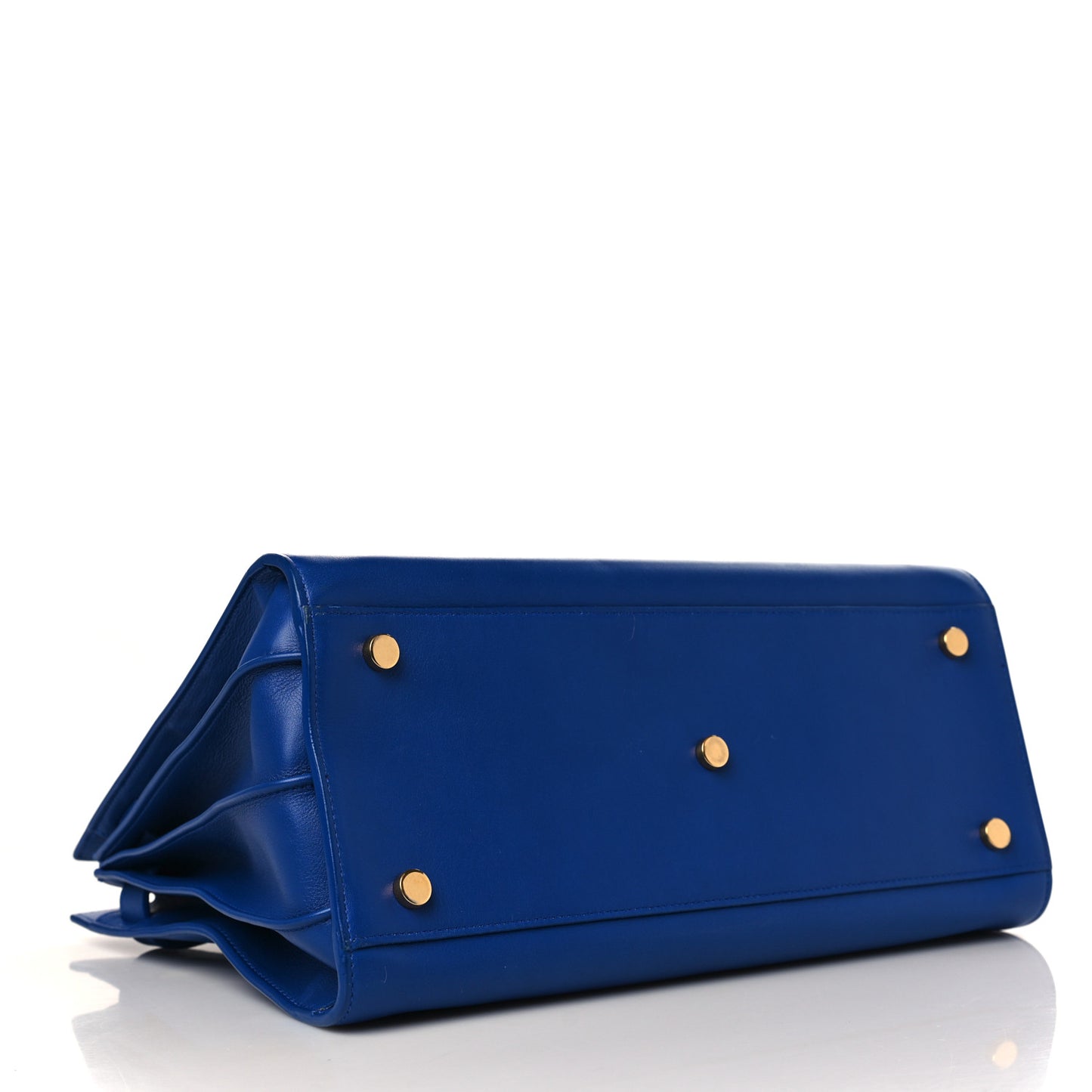 Calfskin Small Sac De Jour Blue Majorelle