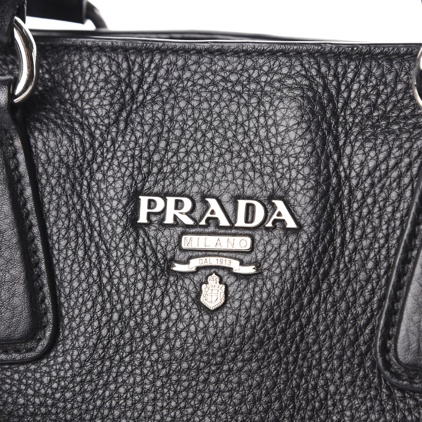 Vitello Phenix Tote Black