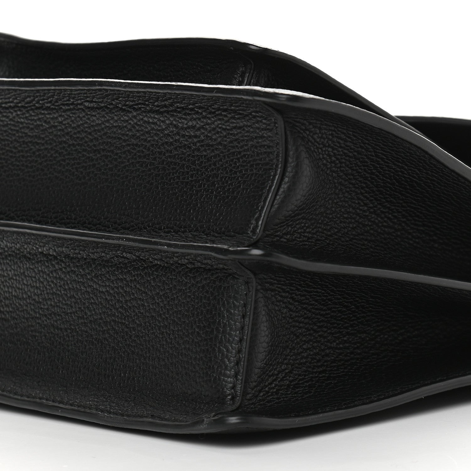 MCM Grained Calfskin Medium Patricia Park Avenue Satchel Black 9 of 9