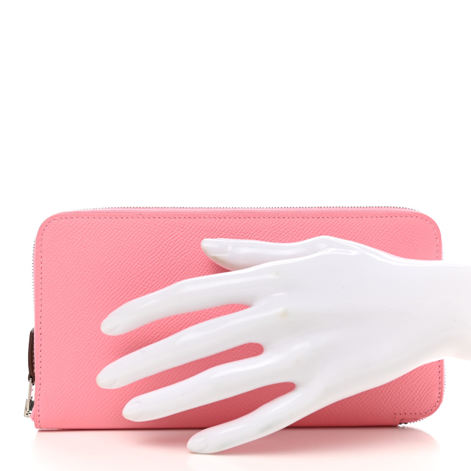 Hermes Epsom Silk'In Wallet Rose Confetti 2 of 7
