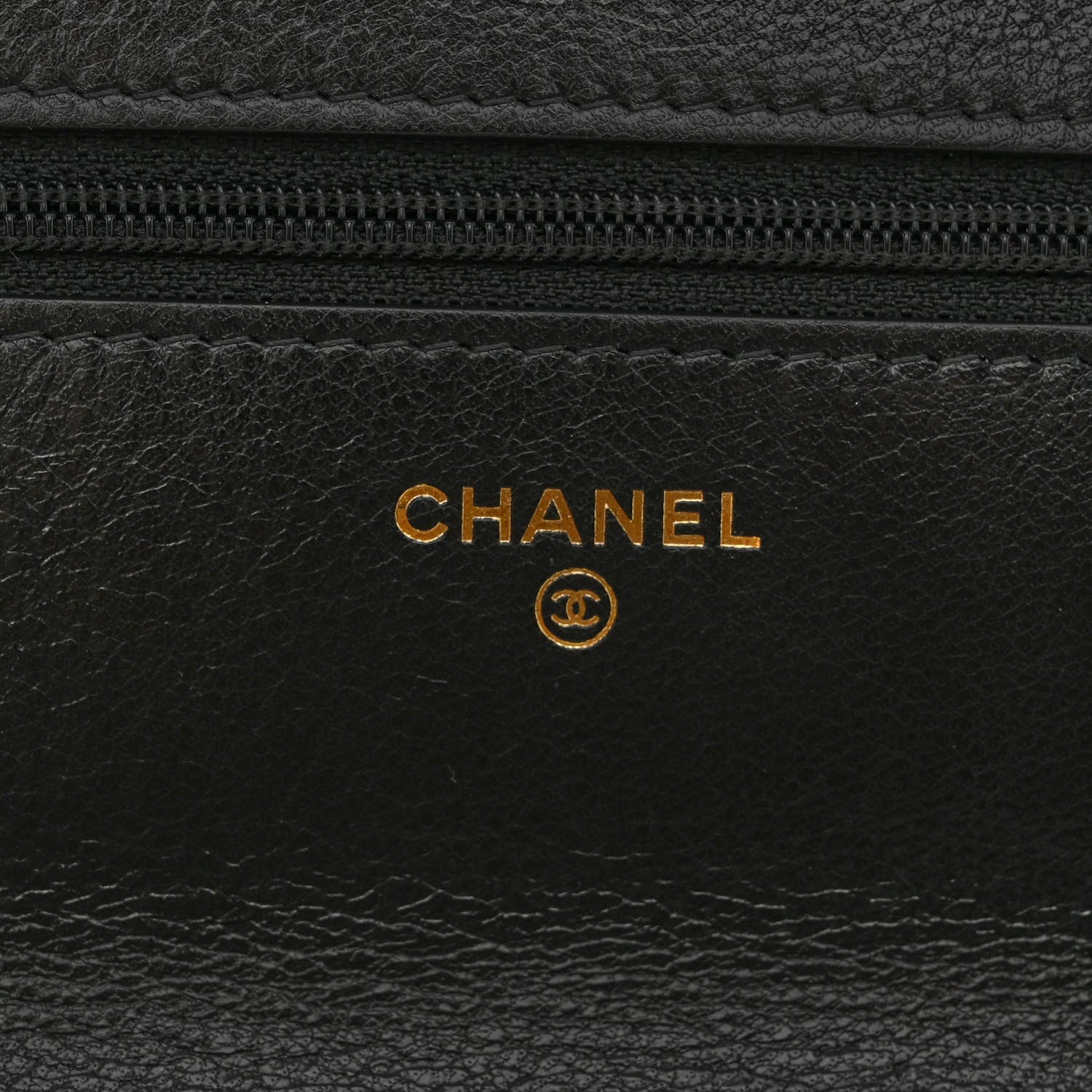Chanel Lambskin Quilted Chanel 19 Wallet On Chain WOC Black 7 of 12